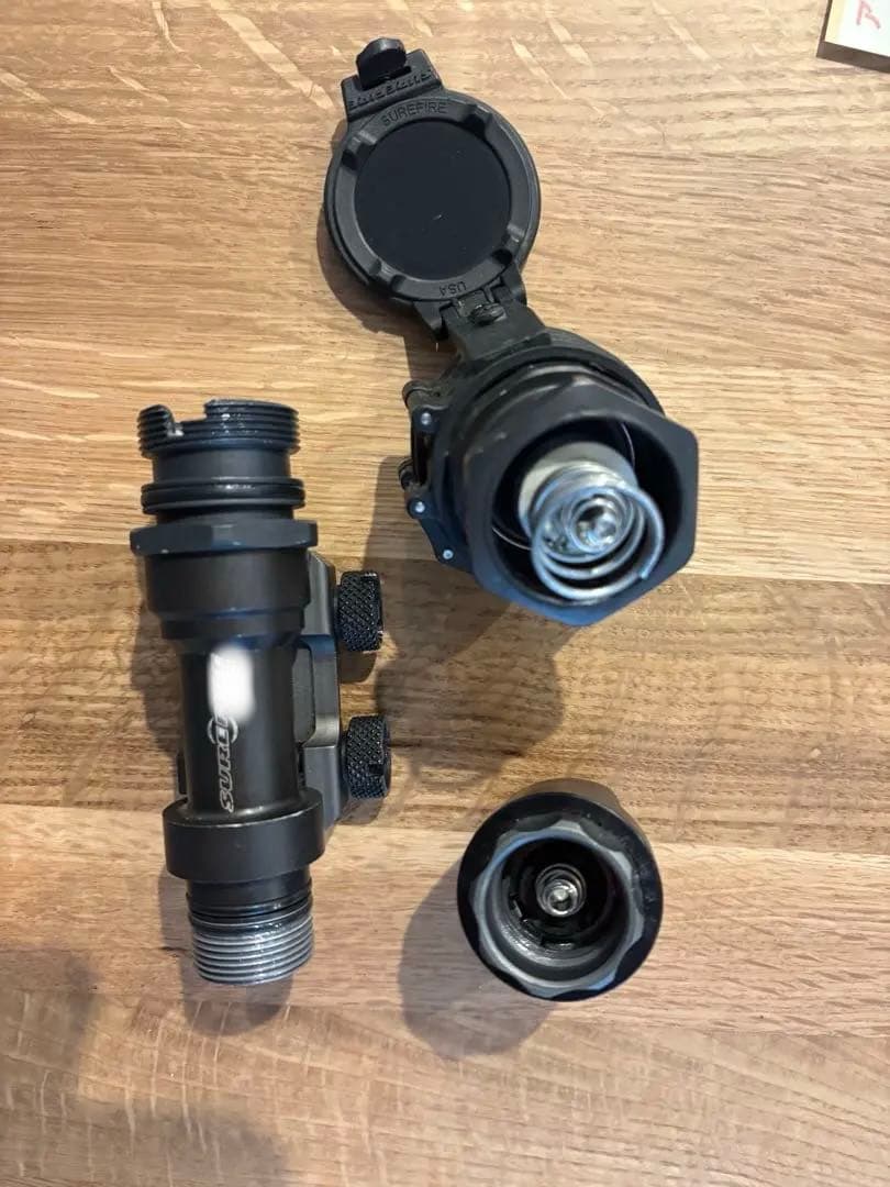 SureFire M951本体　IRフィルター&予備バルブセット