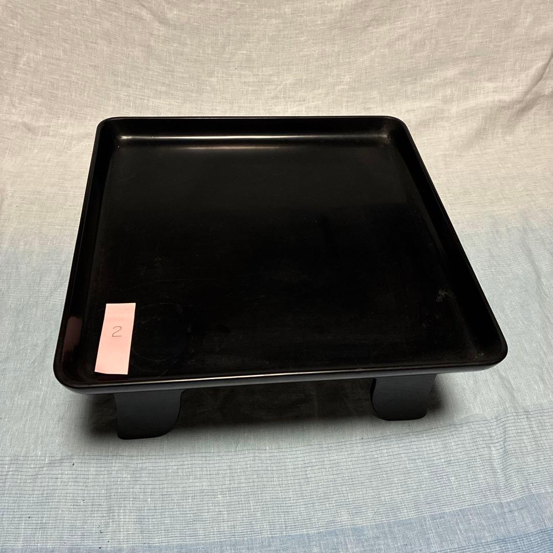 黒塗りの漆器本膳(２)