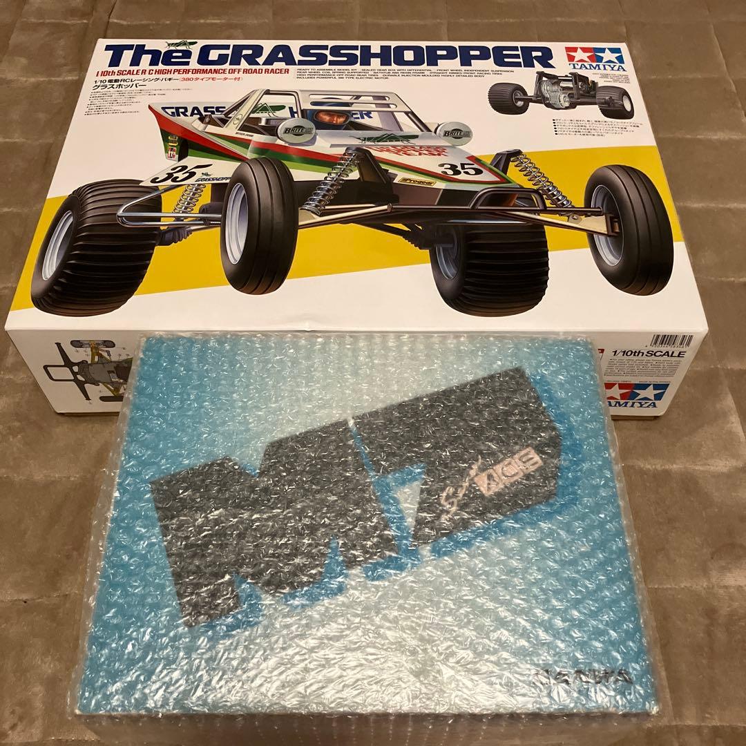 d*い様 タミヤ1/10thSCALEグラスホッパー/SANWAプロポセット？‼