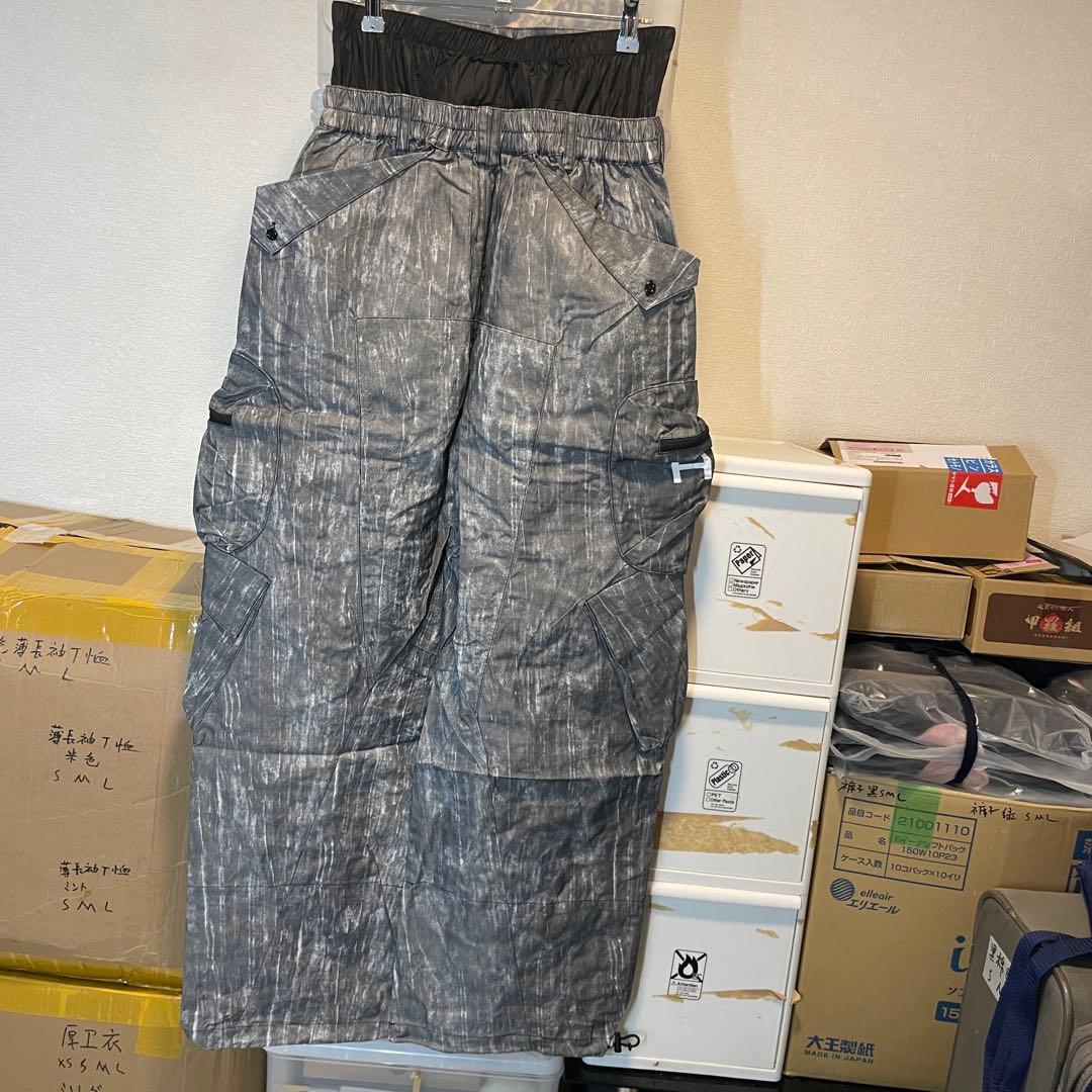 新品花柄スキーパンツ M 男女兼用