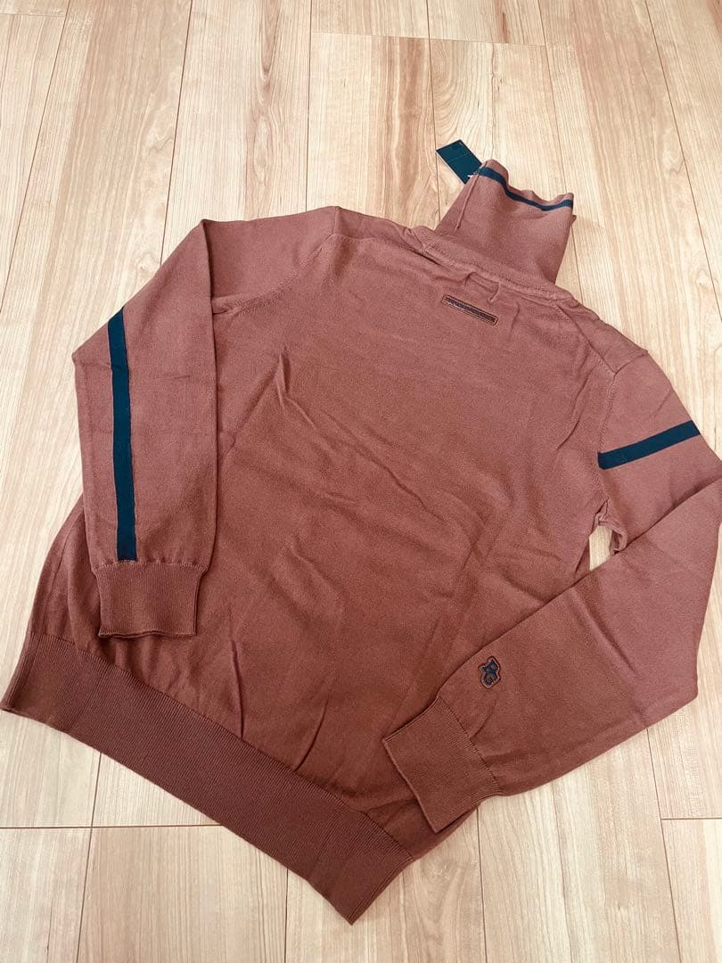 かじ【新品】PEARLY GATES モックネック セーター ニット