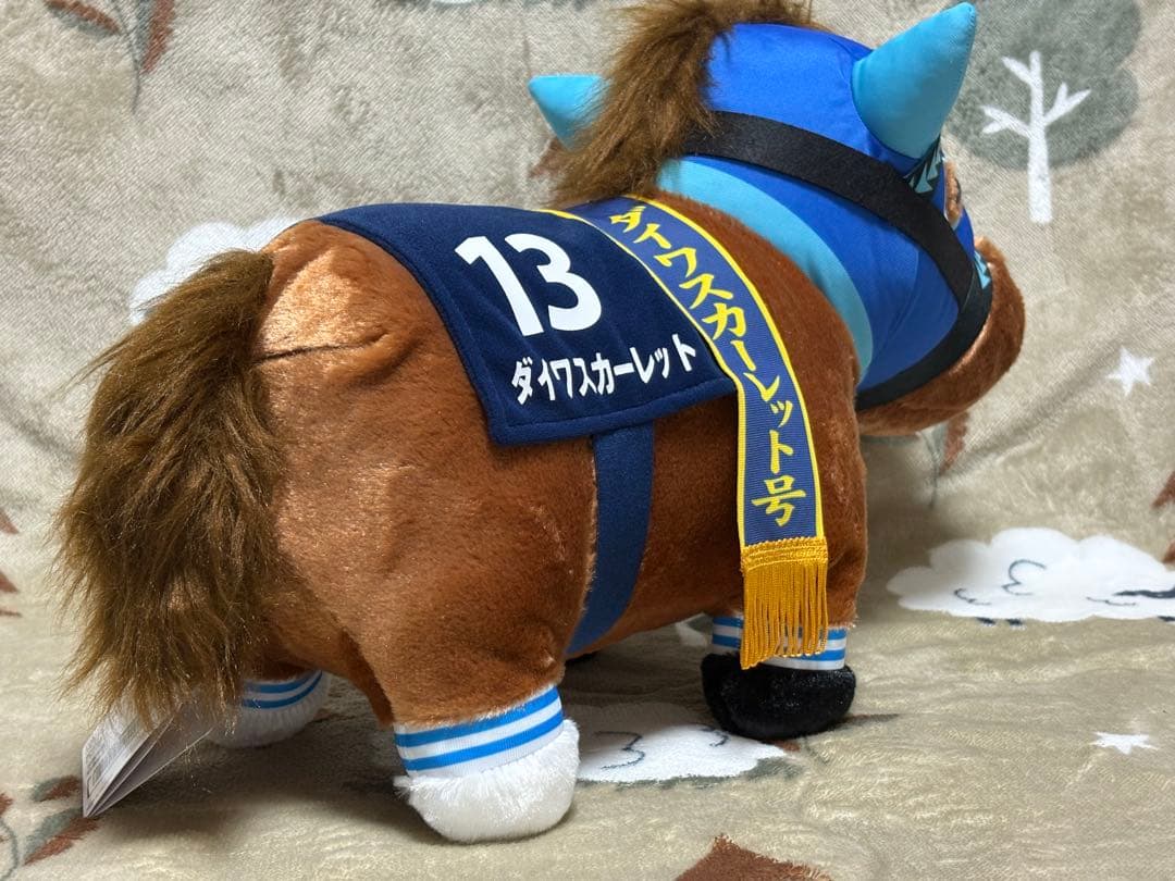 ウオッカ　ダイワスカーレット　サラブレッドコレクションふわふわBIGぬいぐるみ