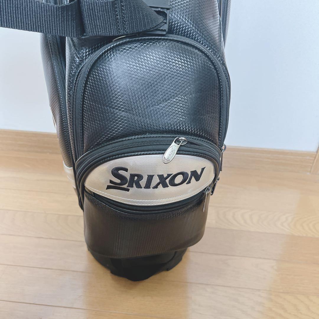K191 SRIXON スリクソン キャディバッグ ブラックシルバー
