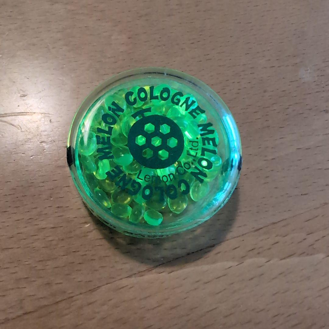 新品未使用品未開封品☆レア☆平成レトロ レモン社 香り玉 メロンソーダ グリーン