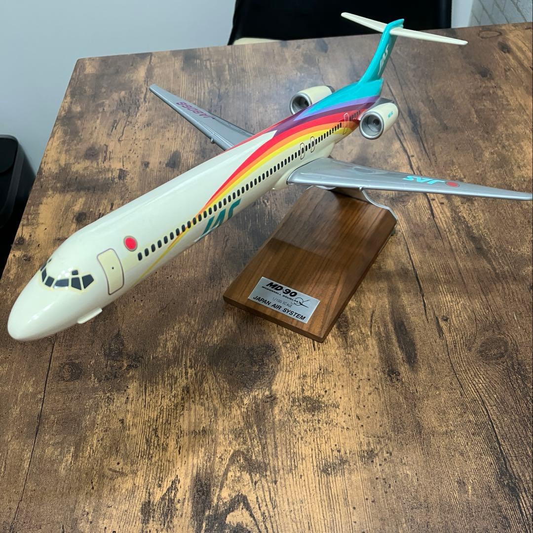 【激レア】　黒澤JAS（日本エアシステム）MD-90 JA8066 PACMIN