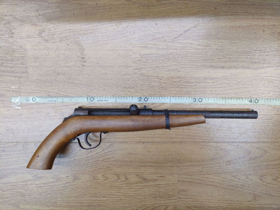 レトロな年代物のコルク短銃