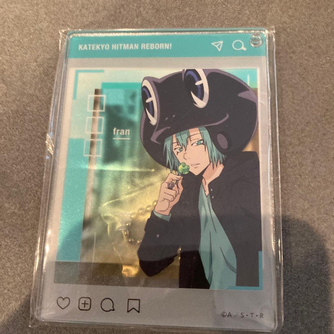 家庭教師ヒットマンREBORN SNS風ミニクリアカード くじ引き堂　フラン