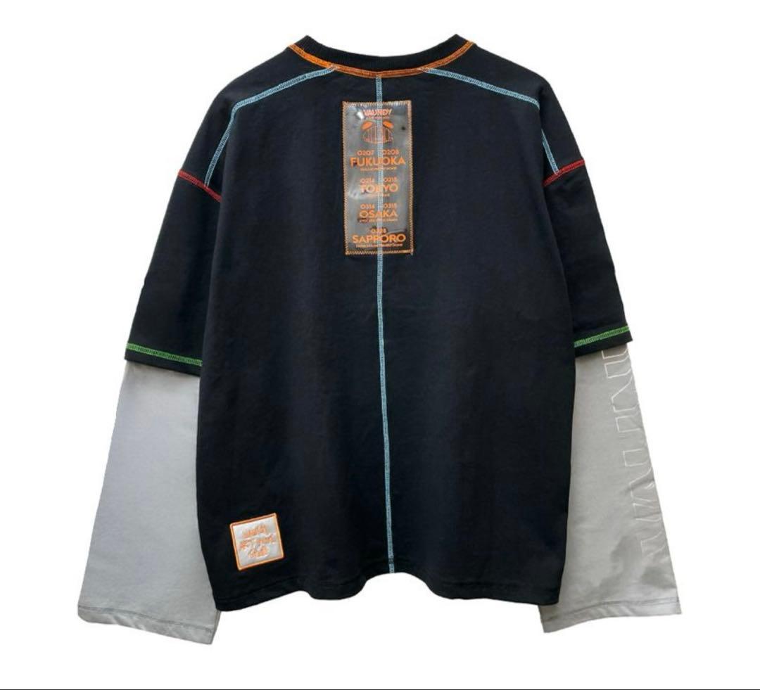 Vaundy Logo Layered T-shits ‘’SILENCE‘’