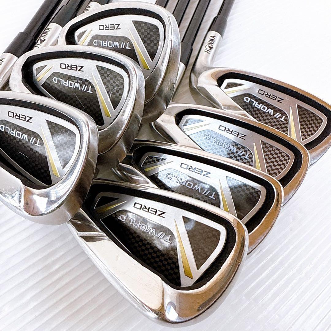 ホンマ　ツアーワールドゼロ　2021年モデル　13本　フルセット　R／HONMA