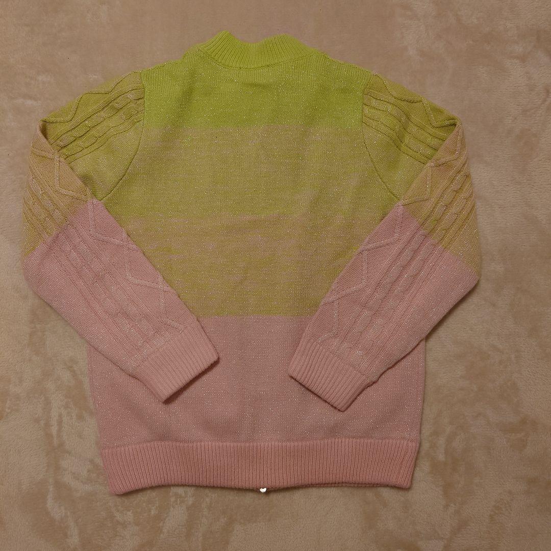 グラデーション ジップアップジャケット レディース