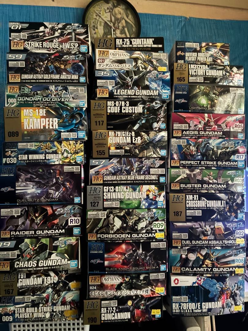 HGガンプラキットセット　まとめ売り　31個