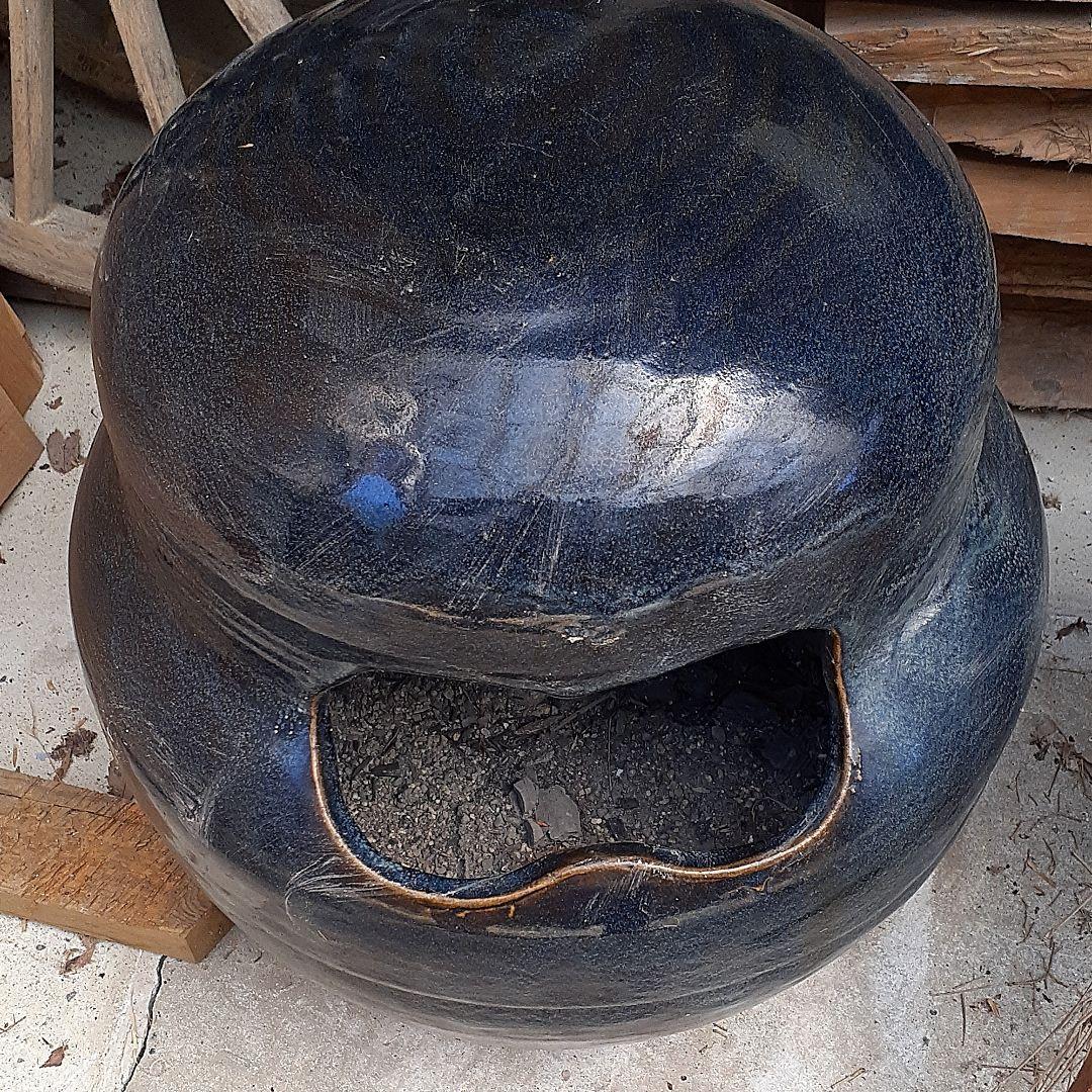 昔の暖房器具、火鉢