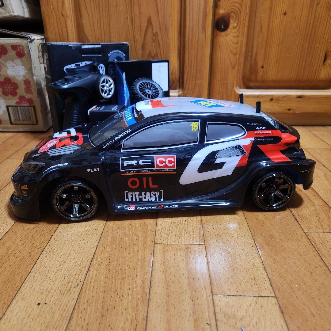 タミヤ ドリフト ラジコン フルセット　TT02　黒　ラリー　②　　　　tt01