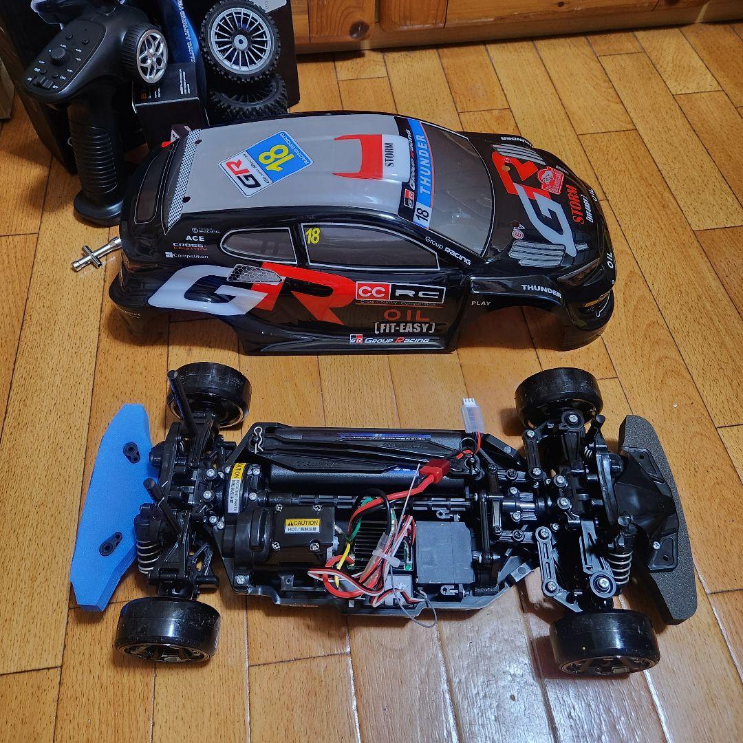 タミヤ ドリフト ラジコン フルセット　TT02　黒　ラリー　②　　　　tt01