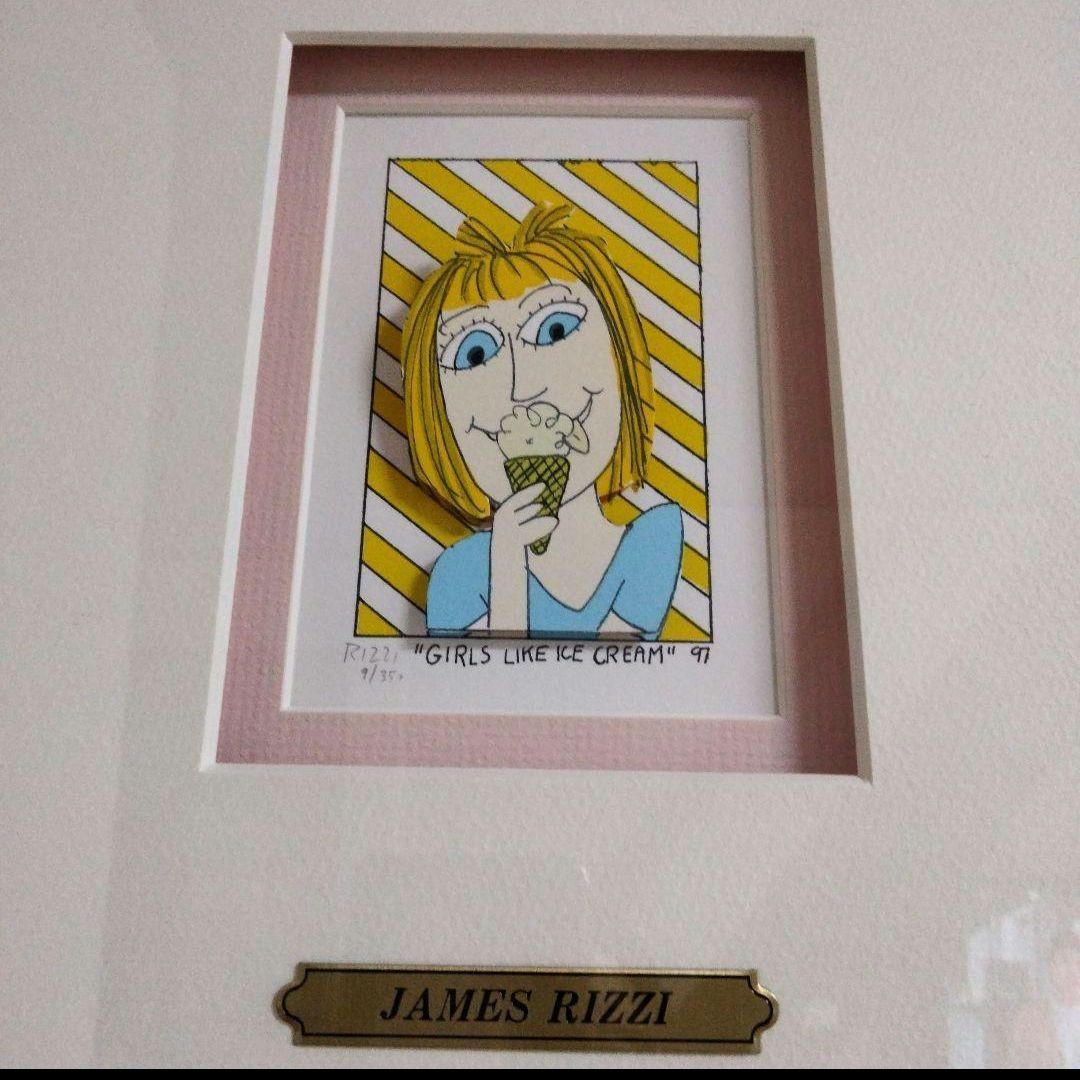 美品✴️JAMES RIZZI✴️3D アート※直筆サイン入り9/350