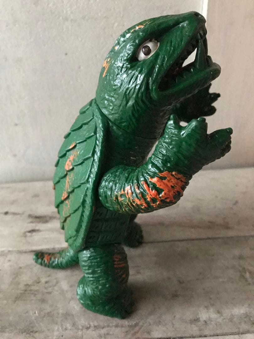 大映　ガメラ　ソフビ　当時物　日東　約20センチ　珍品