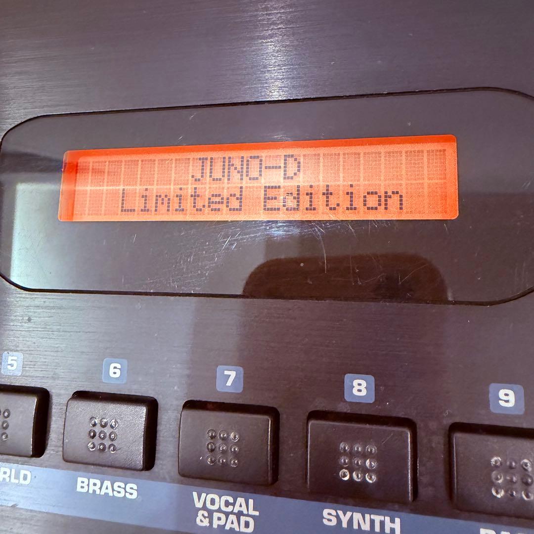 良品 ROLAND JUNO-D リミテッドエディション シンセサイザー