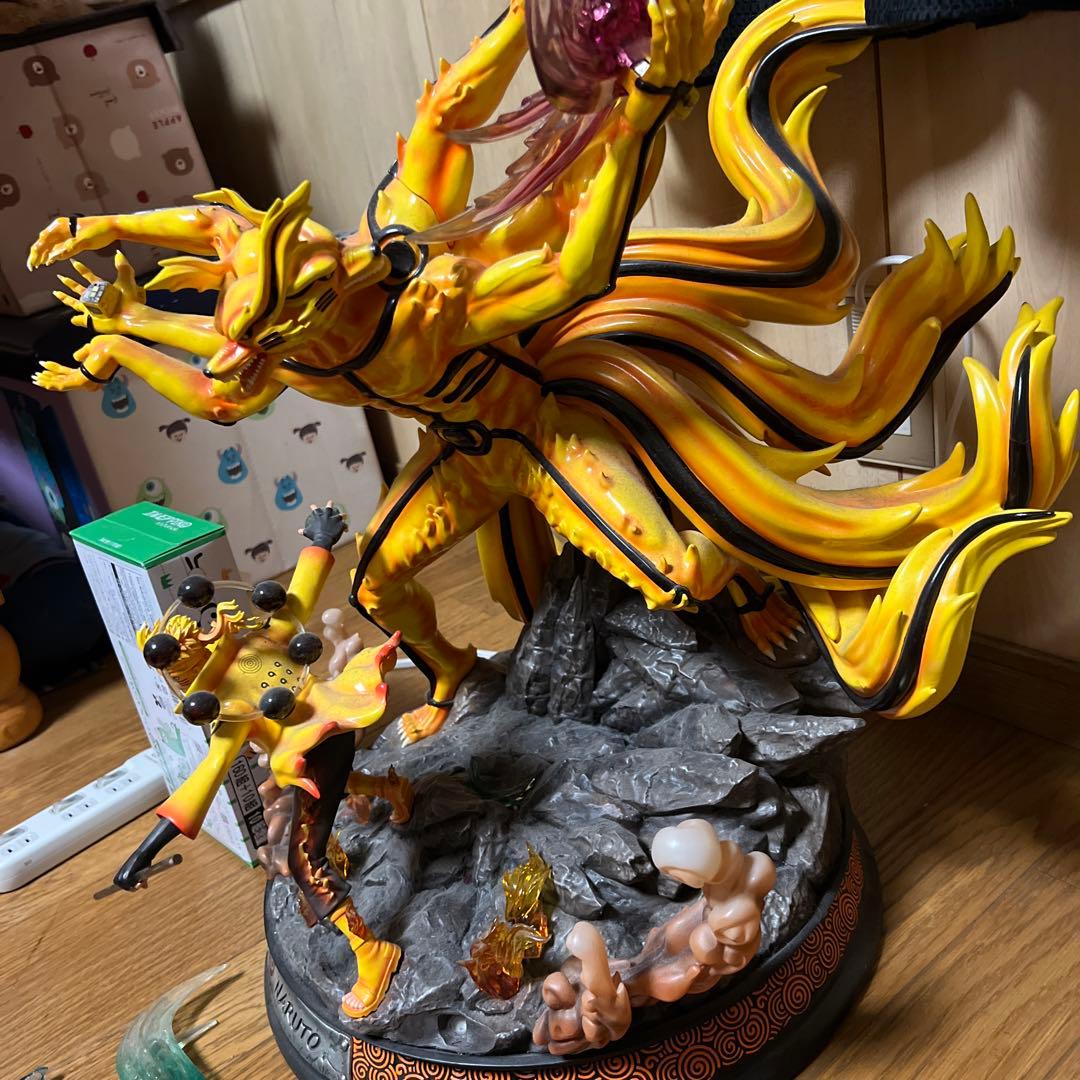 NARUTO ナルト クラマ 九喇嘛 九尾  LED付き 破損あり直接引取歓迎