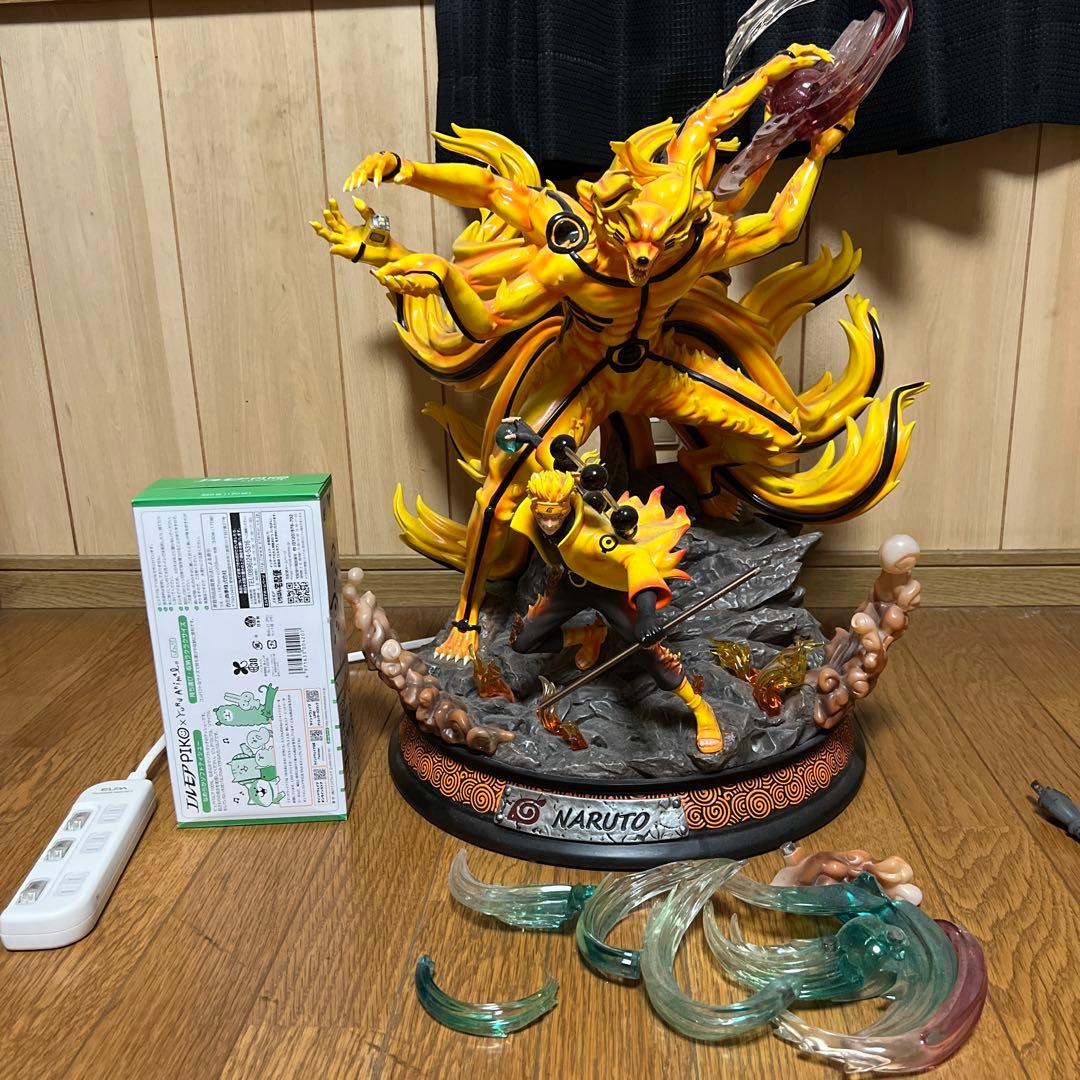 NARUTO ナルト クラマ 九喇嘛 九尾  LED付き 破損あり直接引取歓迎
