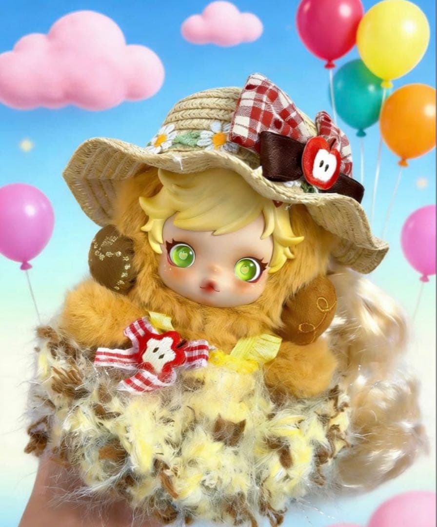 在庫1欄　POPMARTスカルパンダ着せ替えぬい服　24時間発送