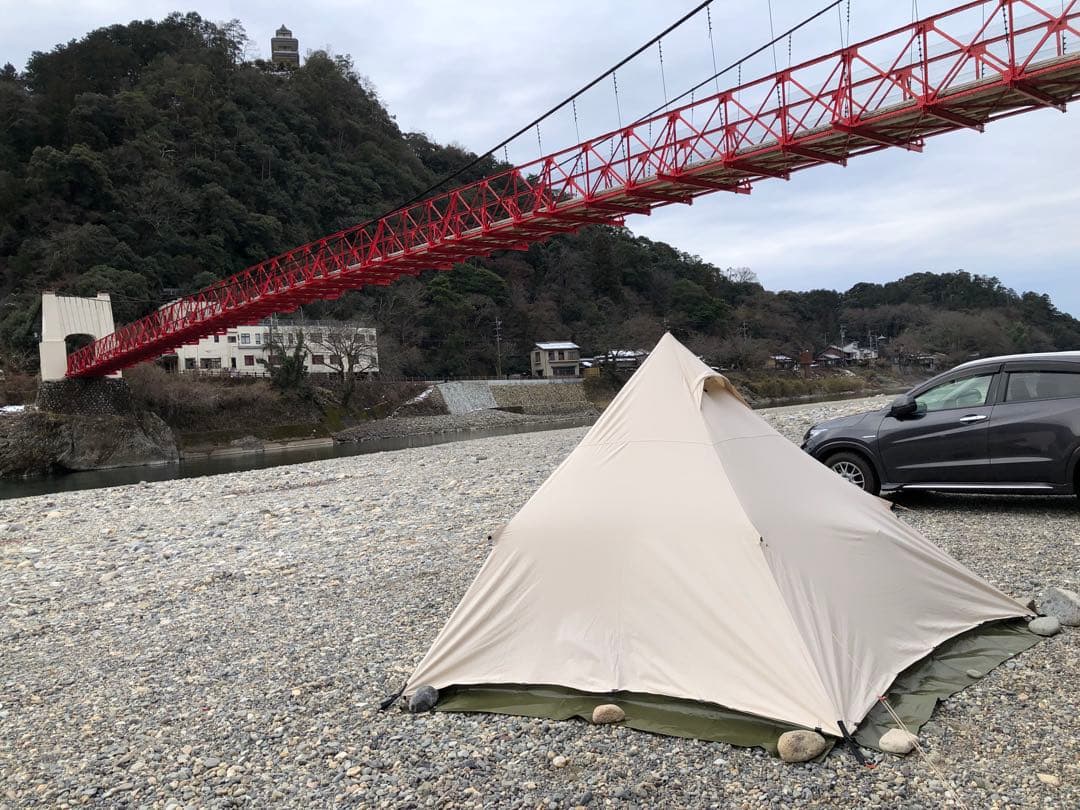 Soomloom TC ワンポールテント　ベージュの防水性二重構造テント