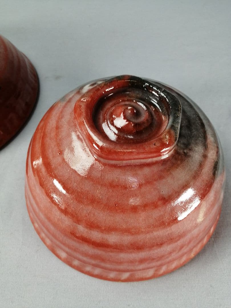 【茶事具】島台茶碗　嶋臺　川崎和楽　美品　正月　茶碗A697