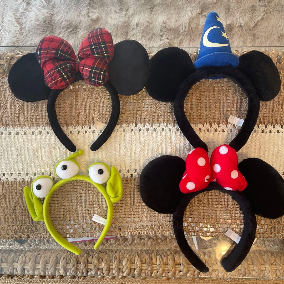 【廃盤品あり】ディズニー カチューシャ ミッキー ミニー リトルグリーンメン