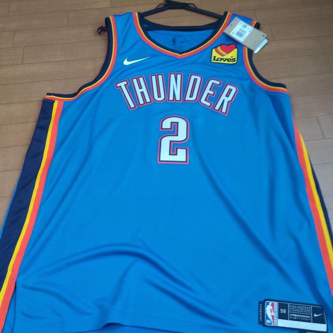 新品タグ付　オクラホマシティサンダー　アレクサンダーオーセンティックユニフォーム