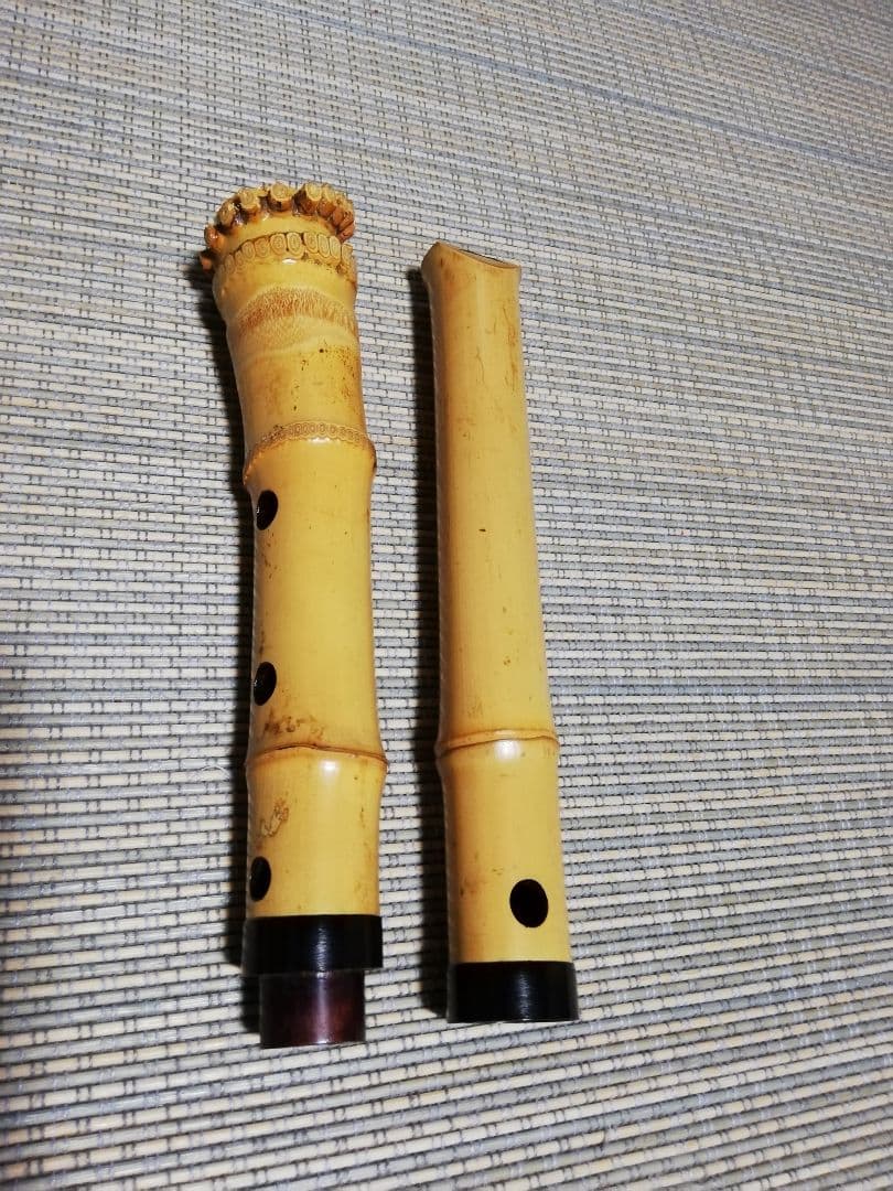 尺八本体 竹製 5穴49㌢1.6寸