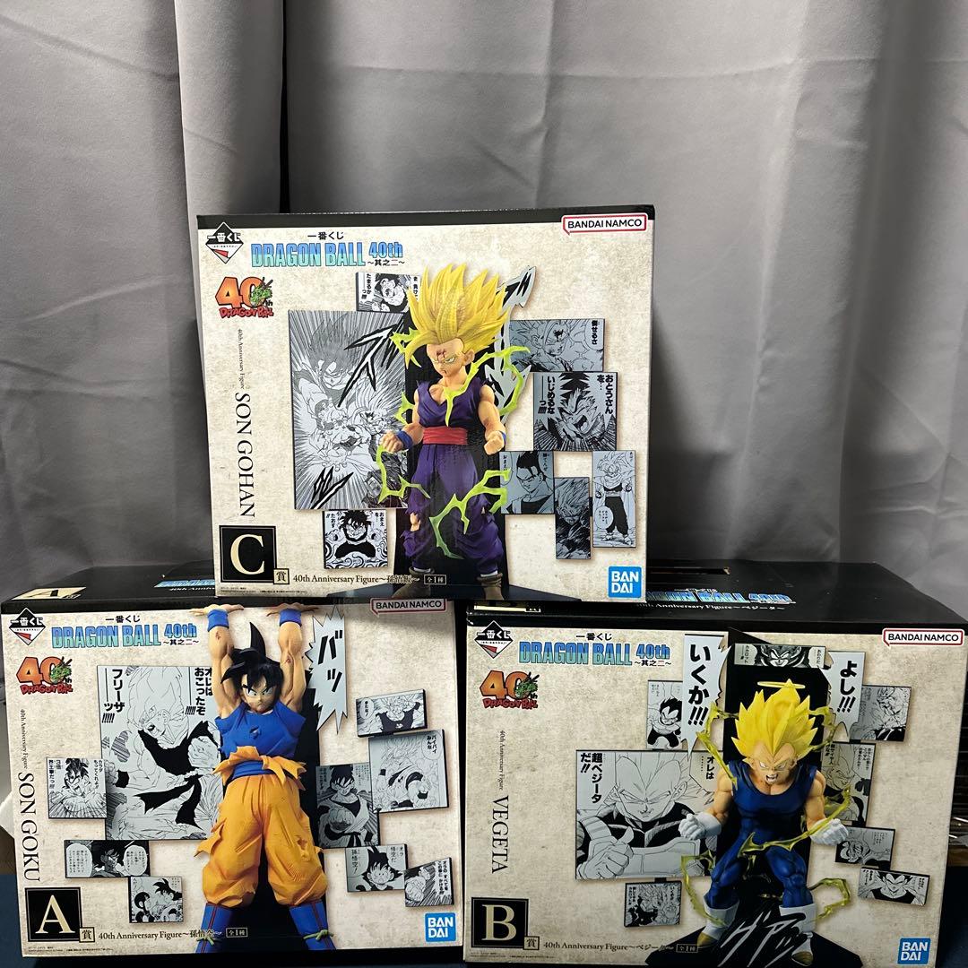 【完全新品未開封】一番くじDRAGON BALL 40th 其之二ABC賞