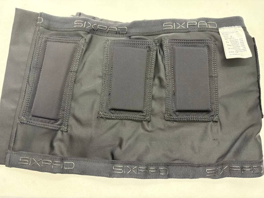 【年末感謝セール】【新品同様】SIXPAD パワースーツ コアベルト S