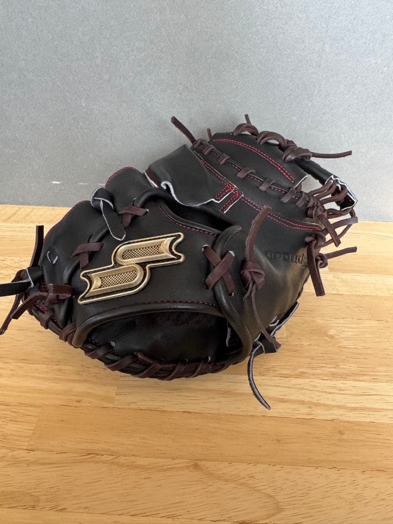 な*い様 お正月セール SSK プロエッジ 硬式キャッチャーミット ブラック×茶
