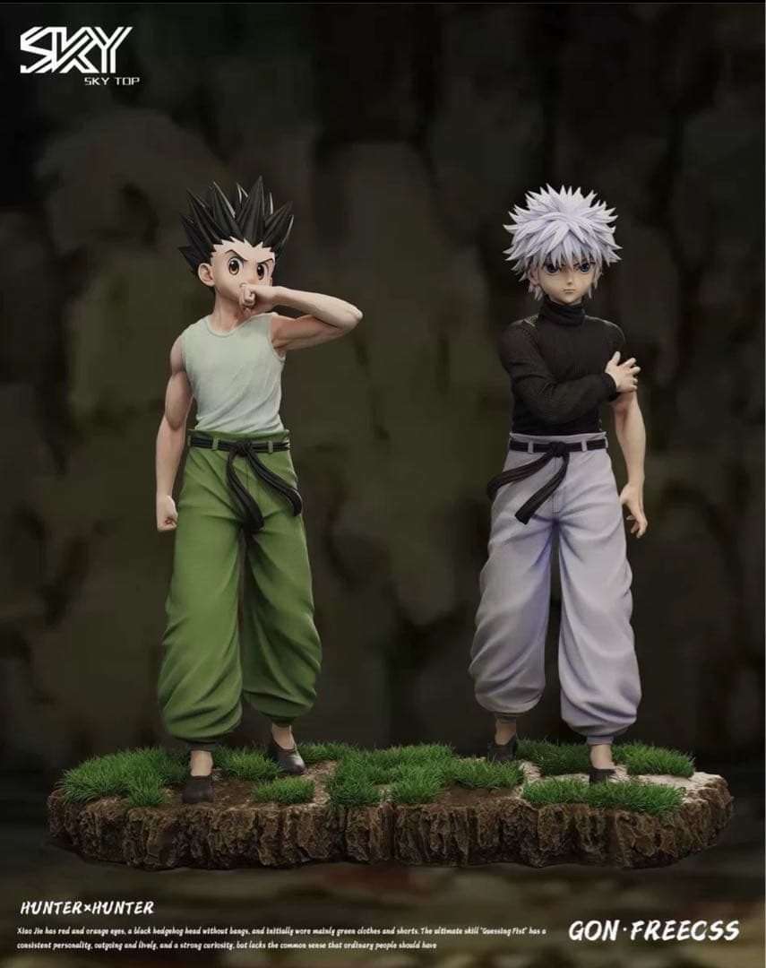 hunter×hunter キルア＝ゾルディック ガレージキット スタチュー④