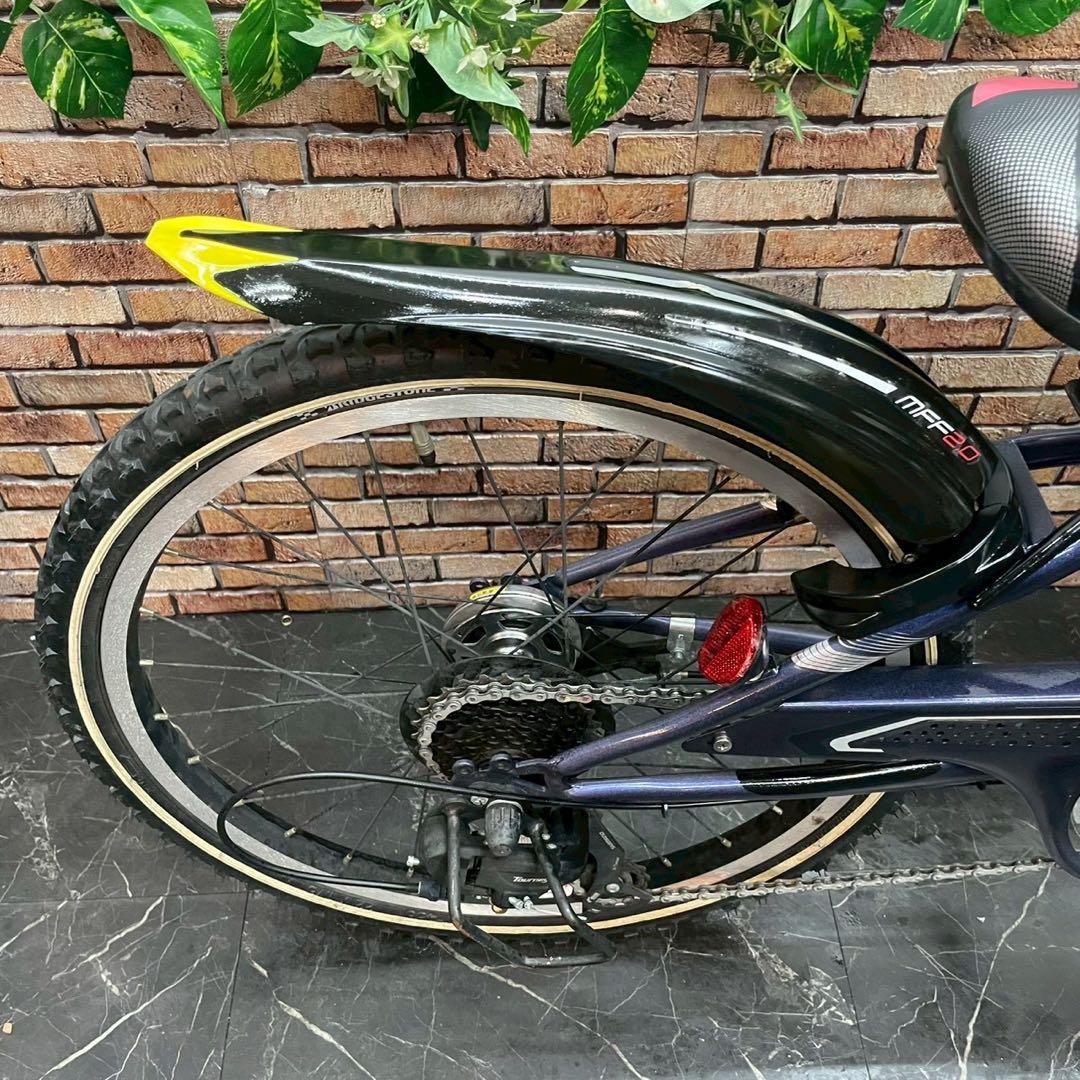 引取り価格【69】子供用自転車 子供車 ブリヂストン CFJ 紺色 22インチ