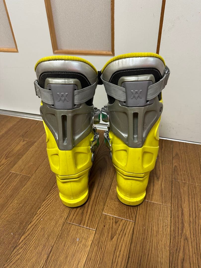 中古FISCHER スキー板155cm,ブーツ25.5cm,ストック110cm