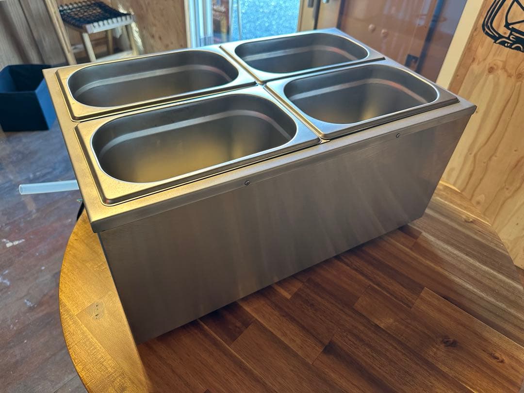 フードウォーマー ステンレス製 4容器