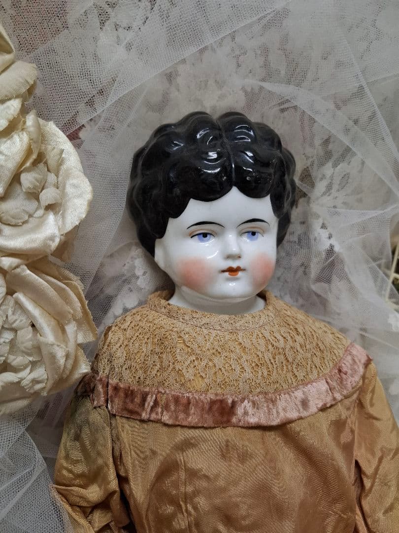 アンティーク★チャイナヘッドドール★ミニョネット★ジュモー