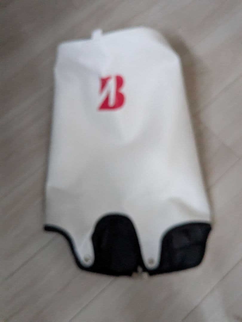 BRIDGESTONE ゴルフ キャディバッグ ホワイト/レッド