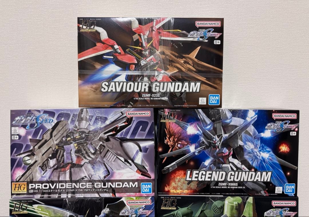 ガンダムSEED まとめ売り セイバー レジェンド プロヴィデンス ガンダム等