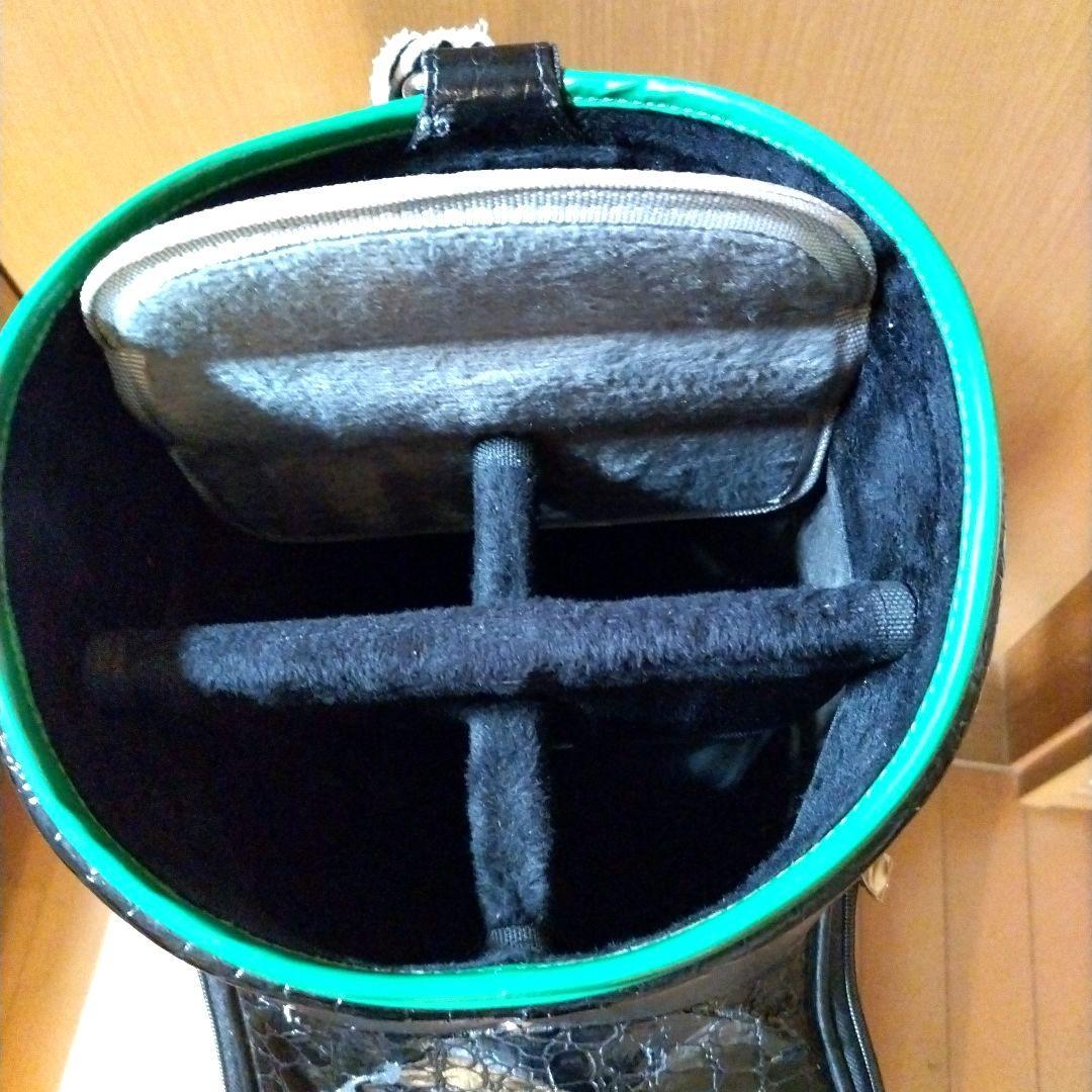 Kappa ITALIA キャディバッグ ブラック/グリーン/レッド