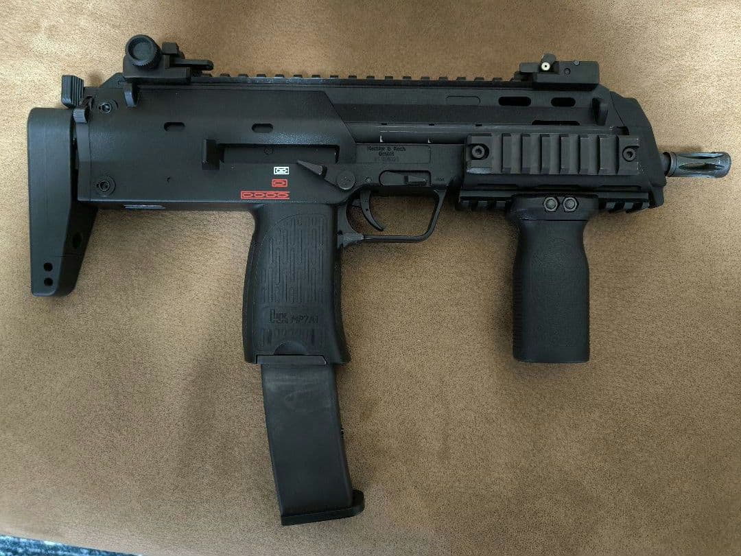 KSC　MP7A1 カスタム ガスガン ブラック