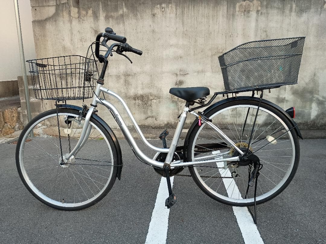 (No 0113) Mnamu 26インチ シルバー