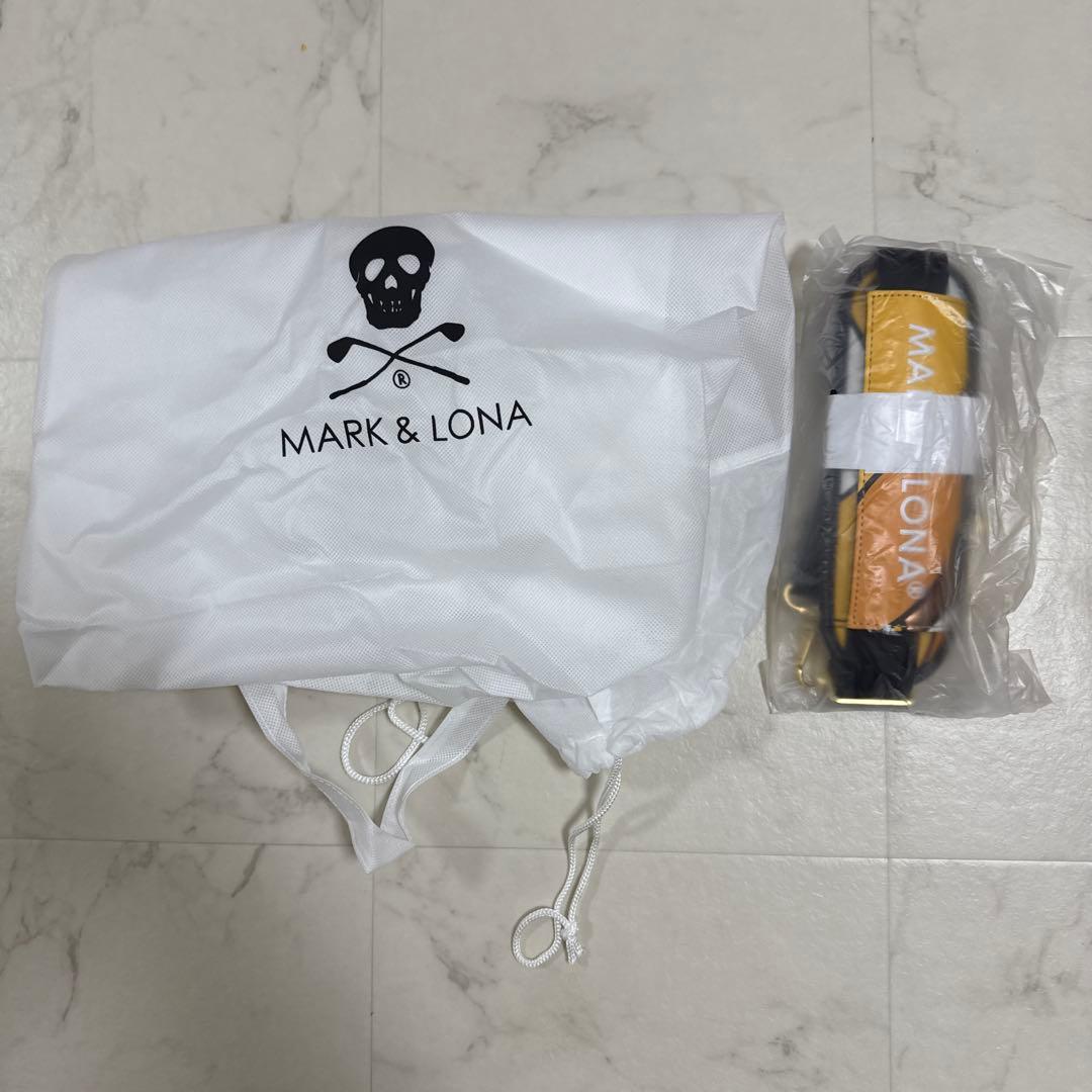 MARK & LONA スカルデザイン ゴルフボストンバッグ