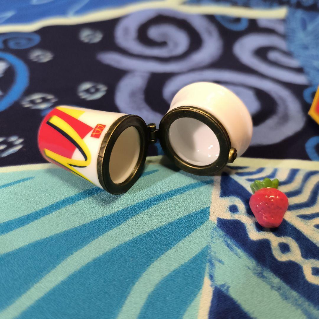McDonald's ストロベリーシェイク ヒンジボックス