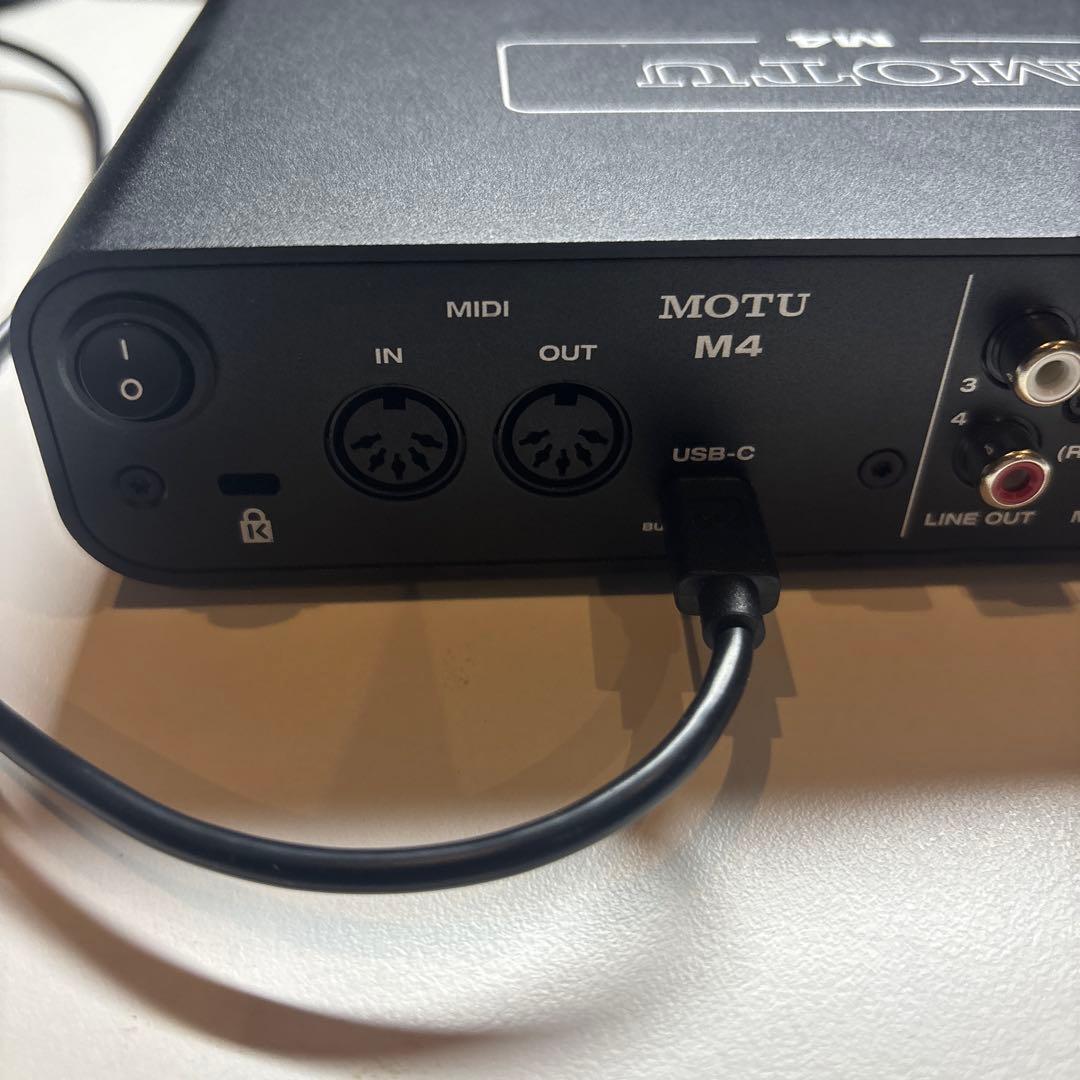 MOTU M4 【4-in/4-out USBオーディオインターフェイス】