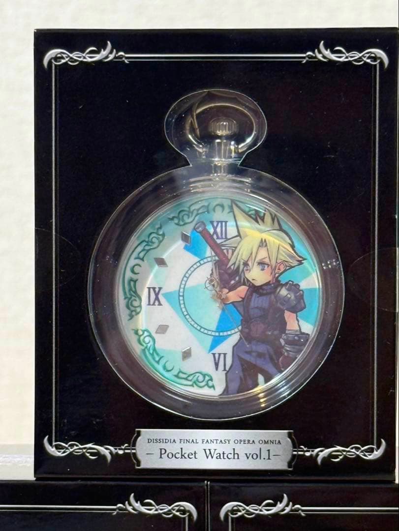 ディシディア FF オペラオムニア 懐中時計 vol.1 クラウド・ストライフ