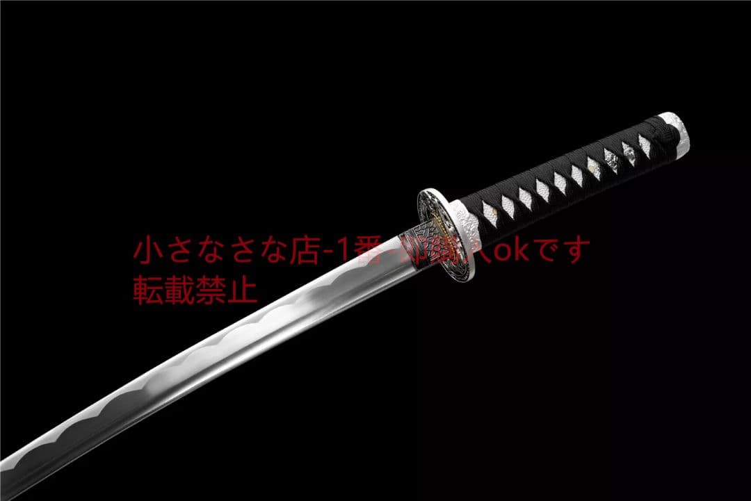【白虎】中炭素鋼武士刀 武具　刀装具　日本刀　模造刀 居合刀 軍刀 肋差