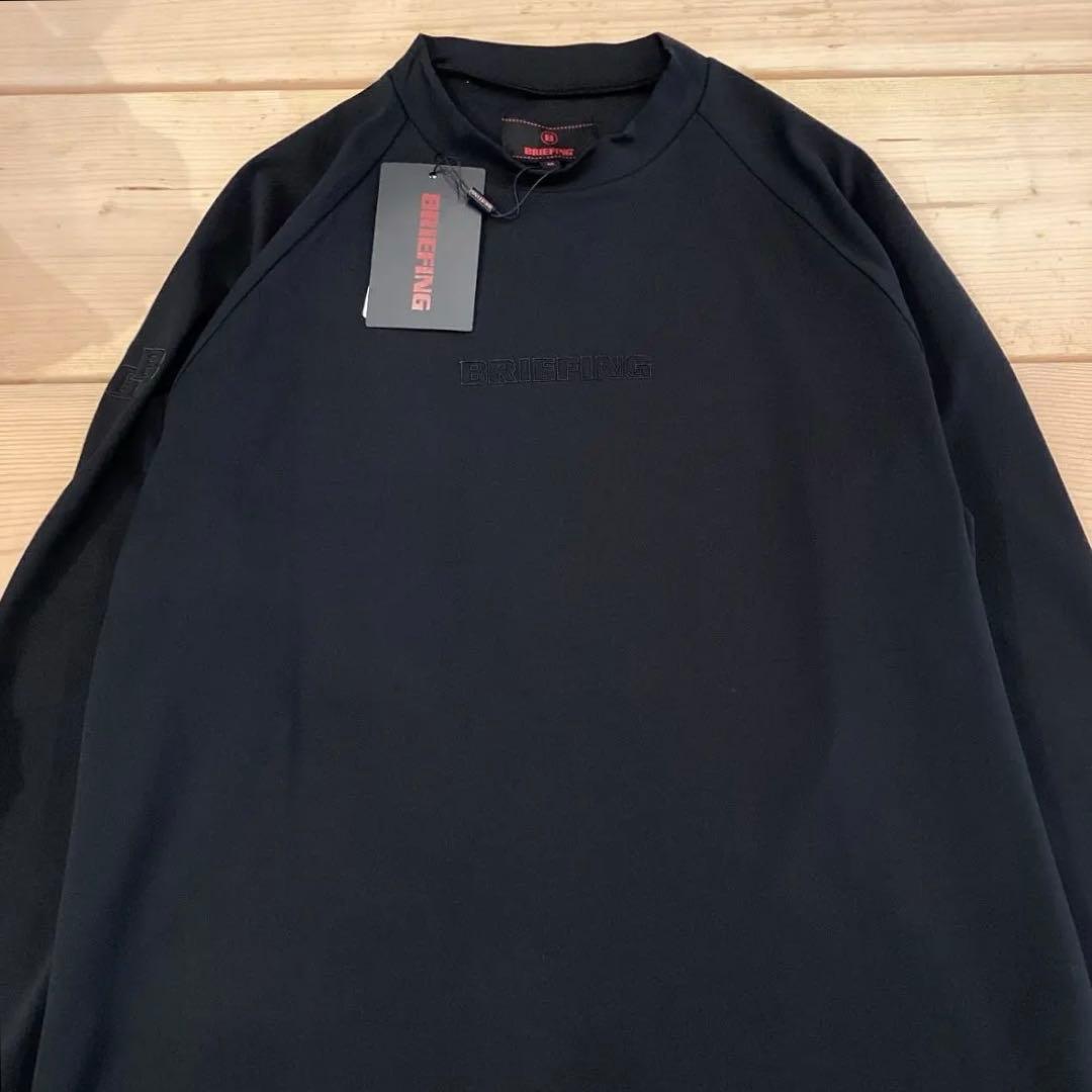 新品　BRIEFING STITCHED 3D LOGO HIGHNECK M