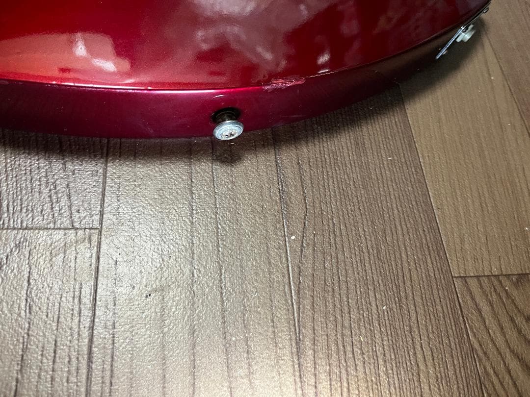 B.C.RICH モッキンバード ダークメタリックレッド　ソフトケース付