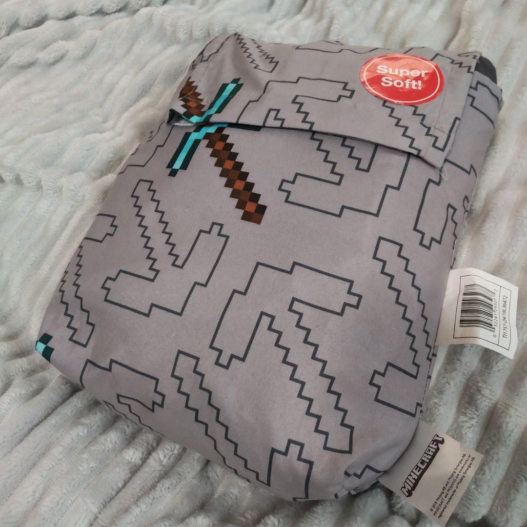 マインクラフト　マイクラ　Minecraft 寝具セット シングルベッド用